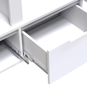 pak-361-000017-5 ΝΤΟΥΛΑΠΑ ΔΙΦΥΛΛΗ AFINA PAKOWORLD MDF ΣΕ ΛΕΥΚΗ GLOSSY ΑΠΟΧΡΩΣΗ 100X57X213ΕΚ