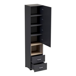 pak-361-000022-2 ΝΤΟΥΛΑΠΑ TOSCANA PAKOWORLD ΣΕ ΑΝΘΡΑΚΙ ΑΠΟΧΡΩΣΗ 50X42X222.5ΕΚ