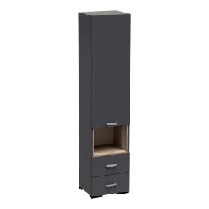 pak-361-000022 ΝΤΟΥΛΑΠΑ TOSCANA PAKOWORLD ΣΕ ΑΝΘΡΑΚΙ ΑΠΟΧΡΩΣΗ 50X42X222.5ΕΚ