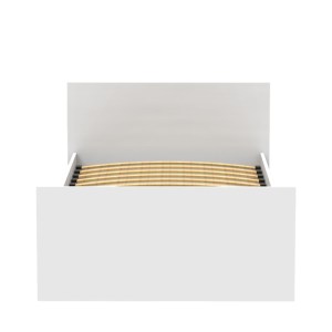pak-361-000024-2 ΚΡΕΒΑΤΙ ΜΟΝΟ TOSCANA PAKOWORLD ΣΕ ΛΕΥΚΗ ΑΠΟΧΡΩΣΗ 100X200ΕΚ