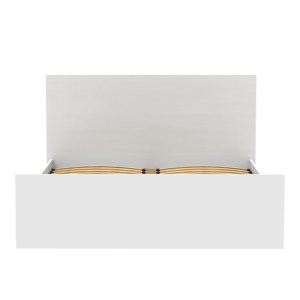 pak-361-000025-2 ΚΡΕΒΑΤΙ ΔΙΠΛΟ TOSCANA PAKOWORLD ΜΕΛΑΜΙΝΗ ΣΕ ΛΕΥΚΗ ΑΠΟΧΡΩΣΗ 160X200ΕΚ