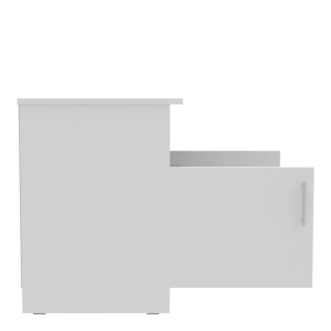 pak-361-000036-3 ΚΟΜΟΔΙΝΟ GALDOW PAKOWORLD ΜΕΛΑΜΙΝΗ ΣΕ ΛΕΥΚΗ ΑΠΟΧΡΩΣΗ 80X45X60ΕΚ