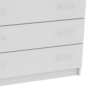 pak-361-000040-3 ΣΥΡΤΑΡΙΕΡΑ KUMODE PAKOWORLD ΜΕΛΑΜΙΝΗ ΣΕ ΛΕΥΚΗ ΑΠΟΧΡΩΣΗ 80X45X85ΕΚ
