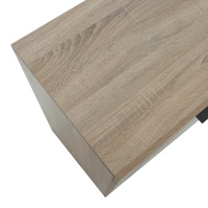 pak-361-000070-5 ΜΠΟΥΦΕΣ DOHA PAKOWORLD ΣΕ SONOMA ΑΠΟΧΡΩΣΗ 180X45X80.5ΕΚ