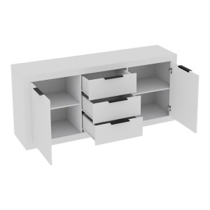 pak-361-000073-1 ΜΠΟΥΦΕΣ DOHA PAKOWORLD ΣΕ ΛΕΥΚΗ ΑΠΟΧΡΩΣΗ 180X45X80.5ΕΚ