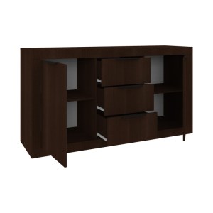 pak-361-000101-1 ΜΠΟΥΦΕΣ DOHA PAKOWORLD ΣΕ WENGE ΑΠΟΧΡΩΣΗ 150X45X80.5ΕΚ