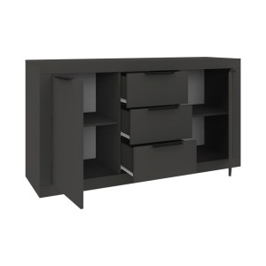 pak-361-000102-1 ΜΠΟΥΦΕΣ DOHA PAKOWORLD ΣΕ ΑΝΘΡΑΚΙ ΑΠΟΧΡΩΣΗ 150X45X80.5ΕΚ