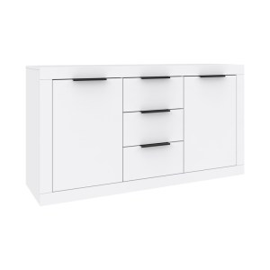 pak-361-000103 ΜΠΟΥΦΕΣ DOHA PAKOWORLD ΣΕ ΛΕΥΚΗ ΑΠΟΧΡΩΣΗ 150X45X80.5ΕΚ