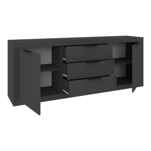 pak-361-000106-1 ΜΠΟΥΦΕΣ DOHA PAKOWORLD ΣΕ ΑΝΘΡΑΚΙ ΑΠΟΧΡΩΣΗ 210X45X80.5ΕΚ