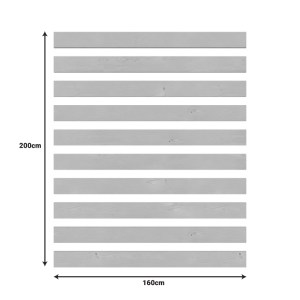 pak-362-000010-2 ΚΡΕΒΑΤΟΞΥΛΑ ΣΕΤ 10ΤΕΜ ΓΙΑ ΚΡΕΒΑΤΙΑ COMCIE/ELENCIA/MONAKOL/CANTER PAKOWORLD 160X200ΕΚ