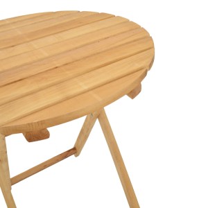 pak-363-000004-4 ΤΡΑΠΕΖΙ LETNA PAKOWORLD ΠΤΥΣΣΟΜΕΝΟ ΜΑΣΙΦ ΞΥΛΟ ΟΞΙΑΣ ΣΕ ΦΥΣΙΚΗ ΑΠΟΧΡΩΣΗ Φ60X74.5ΕΚ