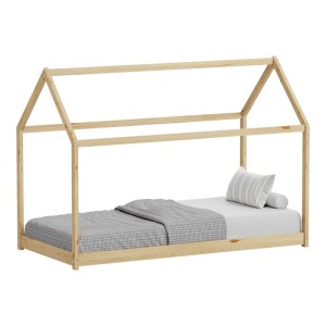 pak-370-000001 ΠΑΙΔΙΚΟ ΚΡΕΒΑΤΙ NINO Τ. MONTESSORI PAKOWORLD ΞΥΛΟ ΠΕΥΚΟΥ ΣΕ ΦΥΣΙΚΗ ΑΠΟΧΡΩΣΗ 90X190ΕΚ