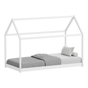 pak-370-000002 ΠΑΙΔΙΚΟ ΚΡΕΒΑΤΙ NINO Τ. MONTESSORI PAKOWORLD ΞΥΛΟ ΠΕΥΚΟΥ ΣΕ ΛΕΥΚΗ ΑΠΟΧΡΩΣΗ 90X190ΕΚ