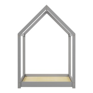 pak-370-000003-4 ΠΑΙΔΙΚΟ ΚΡΕΒΑΤΙ NINO Τ. MONTESSORI PAKOWORLD ΞΥΛΟ ΠΕΥΚΟΥ ΣΕ ΓΚΡΙ ΑΠΟΧΡΩΣΗ 90X190ΕΚ