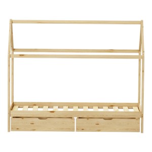 pak-370-000004-4 ΠΑΙΔΙΚΟ ΚΡΕΒΑΤΙ MELLIN Τ.MONTESSORI ΜΕ 2 ΣΥΡΤΑΡΙΑ PAKOWORLD ΞΥΛΟ ΠΕΥΚΟΥ ΣΕ ΦΥΣΙΚΗ ΑΠΟΧΡΩΣΗ 90X190ΕΚ