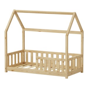 pak-370-000006-2 ΠΑΙΔΙΚΟ ΚΡΕΒΑΤΙ BAMBIE ΜΕ ΚΙΓΚΛΙΔΩΜΑ Τ.MONTESSORI PAKOWORLD ΞΥΛΟ ΠΕΥΚΟΥ ΣΕ ΦΥΣΙΚΗ ΑΠΟΧΡΩΣΗ 70X140ΕΚ