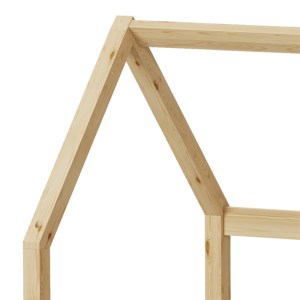 pak-370-000006-5 ΠΑΙΔΙΚΟ ΚΡΕΒΑΤΙ BAMBIE ΜΕ ΚΙΓΚΛΙΔΩΜΑ Τ.MONTESSORI PAKOWORLD ΞΥΛΟ ΠΕΥΚΟΥ ΣΕ ΦΥΣΙΚΗ ΑΠΟΧΡΩΣΗ 70X140ΕΚ