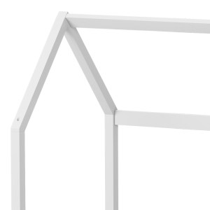pak-370-000007-6 ΠΑΙΔΙΚΟ ΚΡΕΒΑΤΙ BAMBIE ΜΕ ΚΙΓΚΛΙΔΩΜΑ Τ.MONTESSORI PAKOWORLD ΞΥΛΟ ΠΕΥΚΟΥ ΣΕ ΛΕΥΚΗ ΑΠΟΧΡΩΣΗ 70X140ΕΚ