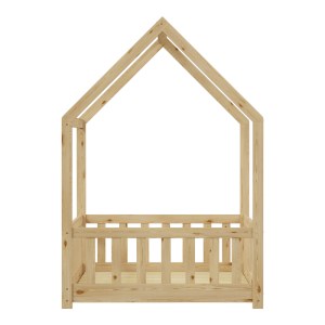 pak-370-000010-4 ΠΑΙΔΙΚΟ ΚΡΕΒΑΤΙ CALLAN Τ.MONTESSORI ΜΕ ΚΙΓΚΛΙΔΩΜΑ PAKOWORLD ΞΥΛΟ ΠΕΥΚΟΥ ΣΕ ΦΥΣΙΚΗ ΑΠΟΧΡΩΣΗ 90X190ΕΚ