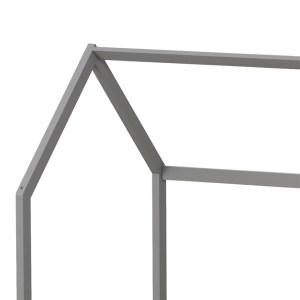 pak-370-000012-7 ΠΑΙΔΙΚΟ ΚΡΕΒΑΤΙ CALLAN Τ.MONTESSORI ΜΕ ΚΙΓΚΛΙΔΩΜΑ PAKOWORLD ΞΥΛΟ ΠΕΥΚΟΥ ΣΕ ΓΚΡΙ ΑΠΟΧΡΩΣΗ 90X190ΕΚ