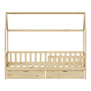 pak-370-000013-4 ΠΑΙΔΙΚΟ ΚΡΕΒΑΤΙ PICCOLO Τ.MONTESSORI ΜΕ 2 ΣΥΡΤΑΡΙΑ PAKOWORLD ΞΥΛΟ ΠΕΥΚΟΥ ΣΕ ΦΥΣΙΚΗ ΑΠΟΧΡΩΣΗ 90X190ΕΚ