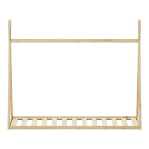 pak-370-000015-3 ΠΑΙΔΙΚΟ ΚΡΕΒΑΤΙ LILLY Τ.MONTESSORI  PAKOWORLD ΞΥΛΟ ΠΕΥΚΟΥ ΣΕ ΦΥΣΙΚΗ ΑΠΟΧΡΩΣΗ 90X190ΕΚ