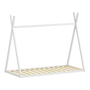 pak-370-000016-2 ΠΑΙΔΙΚΟ ΚΡΕΒΑΤΙ LILLY Τ.MONTESSORI PAKOWORLD ΞΥΛΟ ΠΕΥΚΟΥ ΣΕ ΛΕΥΚΗ ΑΠΟΧΡΩΣΗ 90X190ΕΚ