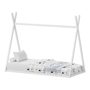 pak-370-000016 ΠΑΙΔΙΚΟ ΚΡΕΒΑΤΙ LILLY Τ.MONTESSORI PAKOWORLD ΞΥΛΟ ΠΕΥΚΟΥ ΣΕ ΛΕΥΚΗ ΑΠΟΧΡΩΣΗ 90X190ΕΚ
