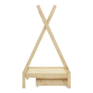 pak-370-000018-5 ΠΑΙΔΙΚΟ ΚΡΕΒΑΤΙ LALITTO Τ.MONTESSORI ΜΕ 2 ΣΥΡΤΑΡΙΑ Τ.MONTESSORI  PAKOWORLD ΞΥΛΟ ΠΕΥΚΟΥ ΣΕ ΦΥΣΙΚΗ ΑΠΟΧΡΩΣΗ 90X190ΕΚ