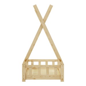 pak-370-000020-4 ΠΑΙΔΙΚΟ ΚΡΕΒΑΤΙ NOAM Τ.MONTESSORI ΜΕ ΚΙΓΚΛΙΔΩΜΑ PAKOWORLD ΞΥΛΟ ΠΕΥΚΟΥ ΣΕ ΦΥΣΙΚΗ ΑΠΟΧΡΩΣΗ 70X140ΕΚ