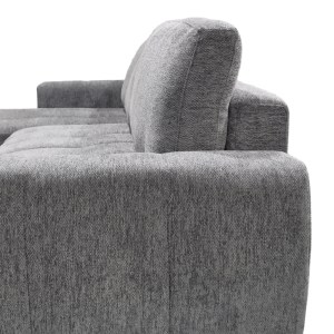 pak-371-000001-5 ΓΩΝΙΑΚΟΣ ΑΝΑΣΤΡΕΨΙΜΟΣ ΚΑΝΑΠΕΣ-ΚΡΕΒΑΤΙ VIVAD PAKOWORLD ΥΦΑΣΜΑ ΣΕ ΑΝΘΡΑΚΙ ΑΠΟΧΡΩΣΗ 275X164X91ΕΚ