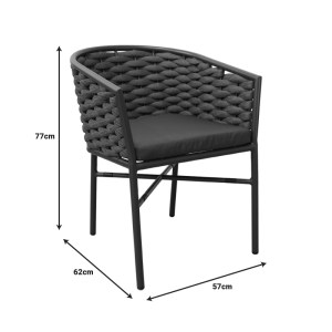 pak-373-000006-7 ΠΟΛΥΘΡΟΝΑ ΑΛΟΥΜΙΝΙΟΥ-PP NOEVO PAKOWORLD ΣΤΟΙΒΑΖΟΜΕΝΗ ΜΕ ΓΚΡΙ ΣΚΕΛΕΤΟ ΚΑΙ ΜΑΞΙΛΑΡΙ 57X62X77ΕΚ