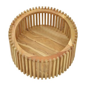 pak-376-000005-4 ΤΡΑΠΕΖΙ ΜΕ ΑΠΟΘΗΚΕΥΤΙΚΟ ΧΩΡΟ NESTA PAKOWORLD ΜΑΣΙΦ ΑΚΑΚΙΑΣ ΣΕ ΦΥΣΙΚΗ ΑΠΟΧΡΩΣΗ Φ70X33ΕΚ