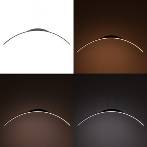 pak-377-000001-1 ΦΩΤΙΣΤΙΚΟ ΟΡΟΦΗΣ LED LEDO PAKOWORLD ΜΕΤΑΛΛΟ ΣΕ ΜΑΥΡΗ ΑΠΟΧΡΩΣΗ 120ΕΚ