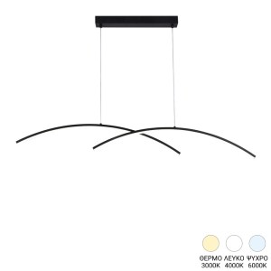 pak-377-000008 ΦΩΤΙΣΤΙΚΟ ΟΡΟΦΗΣ ΔΙΦΩΤΟ LED FRENZIE PAKOWORLD ΜΕΤΑΛΛΟ ΣΕ ΜΑΥΡΗ ΑΠΟΧΡΩΣΗ 70X2X10ΕΚ