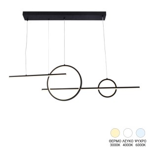 pak-377-000009 ΦΩΤΙΣΤΙΚΟ ΟΡΟΦΗΣ ΤΕΤΡΑΦΩΤΟ LED POLINDIA PAKOWORLD ΜΕΤΑΛΛΟ ΣΕ ΜΑΥΡΗ ΑΠΟΧΡΩΣΗ 110ΕΚ
