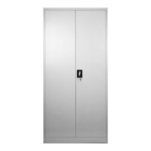 pak-378-000004-3 ΝΤΟΥΛΑΠΑ ZOGI PAKOWORLD ΜΕΤΑΛΛΟ ΜΕ ΧΩΡΙΣΜΑ ΣΕ ΑΠΟΧΡΩΣΗ ΑΝΟΙΧΤΟ ΓΚΡΙ 90X45X180ΕΚ