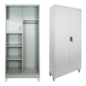 pak-378-000009 ΝΤΟΥΛΑΠΑ ZOGI PAKOWORLD ΜΕΤΑΛΛΟ ΜΕ ΧΩΡΙΣΜΑ ΣΕ ΑΠΟΧΡΩΣΗ ΑΝΟΙΧΤΟ ΓΚΡΙ 90X45X190ΕΚ