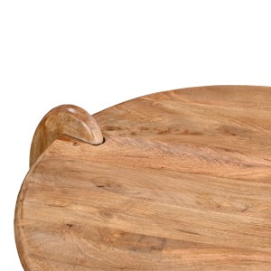 pak-379-000010-3 ΤΡΑΠΕΖΙ ΣΑΛΟΝΙΟΥ EARTEN PAKOWORLD ΜΑΣΙΦ ΞΥΛΟ ΑΚΑΚΙΑΣ ΣΕ ΦΥΣΙΚΗ ΑΠΟΧΡΩΣΗ Φ80X40ΕΚ