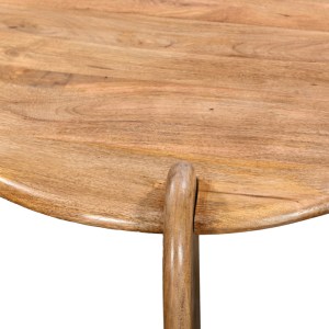 pak-379-000010-4 ΤΡΑΠΕΖΙ ΣΑΛΟΝΙΟΥ EARTEN PAKOWORLD ΜΑΣΙΦ ΞΥΛΟ ΑΚΑΚΙΑΣ ΣΕ ΦΥΣΙΚΗ ΑΠΟΧΡΩΣΗ Φ80X40ΕΚ