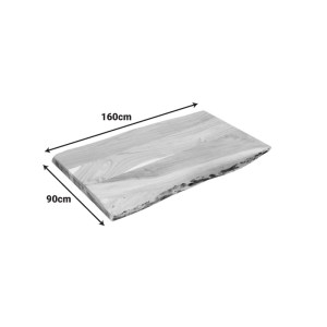 pak-379-000024-1 ΕΠΙΦΑΝΕΙΑ ΤΡΑΠΕΖΙΟΥ POZIER PAKOWORLD ΜΑΣΙΦ ΞΥΛΟ ΑΚΑΚΙΑΣ ΣΕ ΦΥΣΙΚΗ ΑΠΟΧΡΩΣΗ 160X90X4ΕΚ
