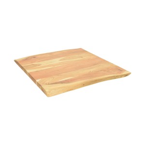 pak-379-000027 ΕΠΙΦΑΝΕΙΑ ΤΡΑΠΕΖΙΟΥ POZIER PAKOWORLD ΜΑΣΙΦ ΞΥΛΟ ΑΚΑΚΙΑΣ ΣΕ ΦΥΣΙΚΗ ΑΠΟΧΡΩΣΗ 70X70X4ΕΚ
