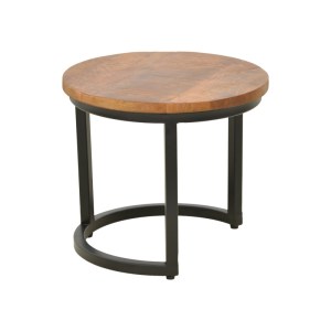 pak-379-000030-5 ΤΡΑΠΕΖΙ ΣΑΛΟΝΙΟΥ FRINA PAKOWORLD ΣΕΤ 3ΤΕΜ MANGO ΞΥΛΟ ΣΕ ΚΑΡΥΔΙ ΑΠΟΧΡΩΣΗ ΜΕ ΠΟΔΙ ΜΑΥΡΟ ΜΕΤΑΛΛΟ