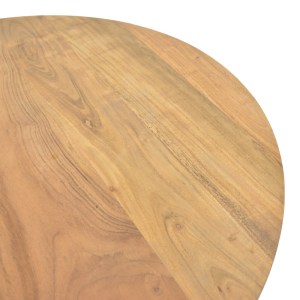 pak-379-000042-3 ΤΡΑΠΕΖΙ ΣΑΛΟΝΙΟΥ RADIANE PAKOWORLD ΜΑΣΙΦ ΞΥΛΟ ΑΚΑΚΙΑΣ ΣΕ ΦΥΣΙΚΗ ΑΠΟΧΡΩΣΗ Φ80X40ΕΚ