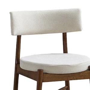 pak-381-000004-2 ΚΑΡΕΚΛΑ RAUDI PAKOWORLD RUBBERWOOD ΣΕ ΚΑΡΥΔΙ-ΕΚΡΟΥ ΑΠΟΧΡΩΣΗ 45.5X45.5X81ΕΚ