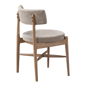 pak-381-000005-1 ΚΑΡΕΚΛΑ RAUDI PAKOWORLD RUBBERWOOD ΣΕ ΦΥΣΙΚΗ-ΕΚΡΟΥ ΑΠΟΧΡΩΣΗ 45.5X45.5X81ΕΚ