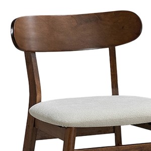 pak-381-000006-2 ΚΑΡΕΚΛΑ CAIRO PAKOWORLD RUBBERWOOD ΣΕ ΚΑΡΥΔΙ-ΕΚΡΟΥ ΑΠΟΧΡΩΣΗ 47X47X76ΕΚ