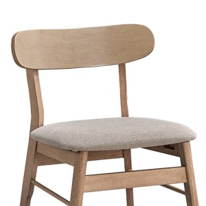 pak-381-000007-2 ΚΑΡΕΚΛΑ CAIRO PAKOWORLD RUBBERWOOD ΣΕ ΦΥΣΙΚΗ-ΕΚΡΟΥ ΑΠΟΧΡΩΣΗ 47X47X76ΕΚ