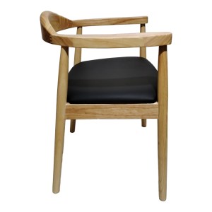 pak-382-000001-3 ΠΟΛΥΘΡΟΝΑ JOUBE PAKOWORLD RUBBERWOOD ΣΕ ΦΥΣΙΚΗ ΑΠΟΧΡΩΣΗ ΜΕ ΜΑΥΡΟ PU ΜΑΞΙΛΑΡΙ 50X62X72ΕΚ