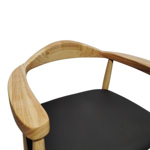pak-382-000001-5 ΠΟΛΥΘΡΟΝΑ JOUBE PAKOWORLD RUBBERWOOD ΣΕ ΦΥΣΙΚΗ ΑΠΟΧΡΩΣΗ ΜΕ ΜΑΥΡΟ PU ΜΑΞΙΛΑΡΙ 50X62X72ΕΚ